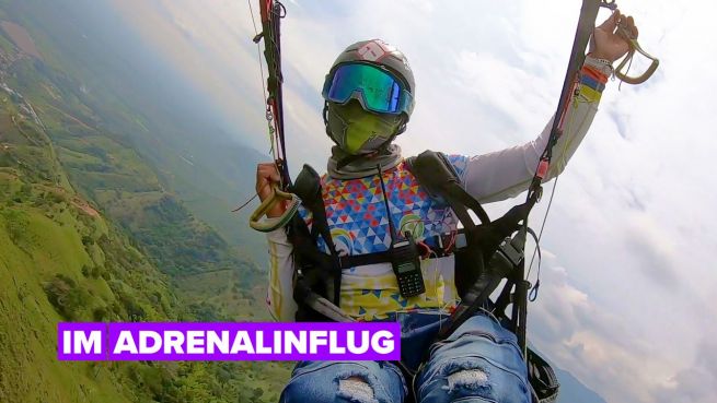 go to Der Paraglider: furchtlos und frei